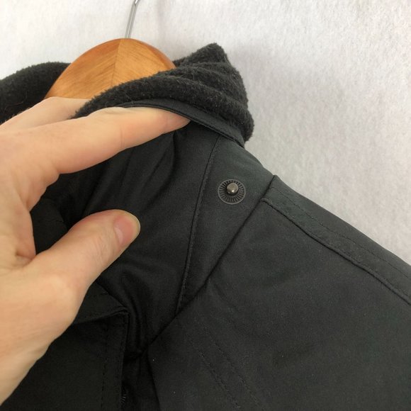 CTR Clothing Men's Size Medium Black Winter 3 in 1 Overcoat Jacket - Picture 4 of 15